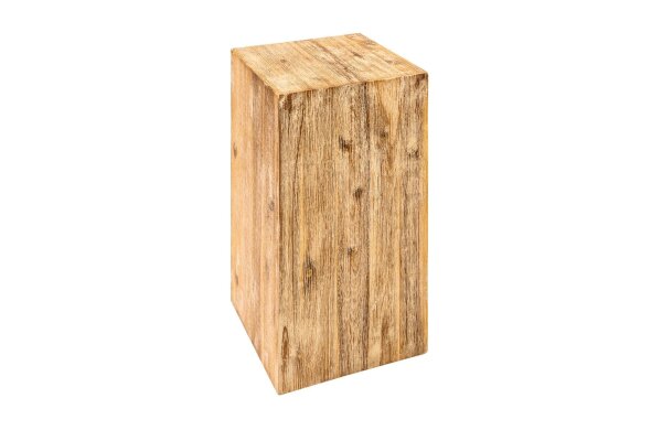 Podestat en bois dacacia massif, hauteur 50 cm, pour plantes décoratives