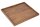 Plateau bois Sheesham 50 cm de large bord surélevé travail manuel