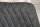 Chaise de salle à manger Anthracite avec accoudoirs Tissu Métal Rétro
