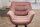 Chaise de salle à manger velours métal rose noir avec accoudoirs