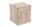 Table dappoint en bois de manguier massif L : 40 cm avec roulettes polyvalent