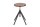 Tabouret réglable en hauteur Industrial bois dacacia métal