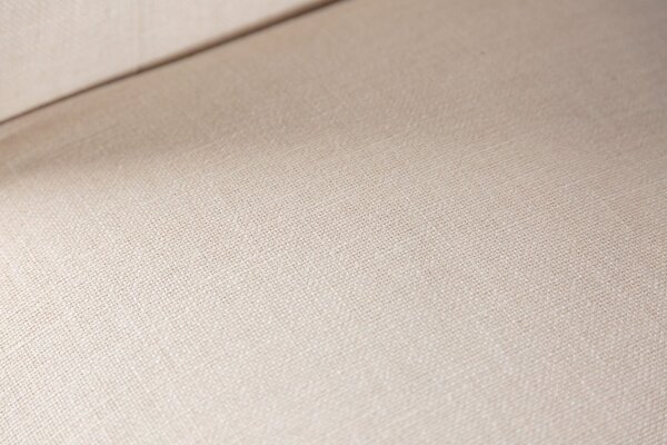 Chaise de salle à manger Beige Tissu Bois Chesterfield avec accoudoirs