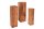 Colonne décorative Set de 3 podiums en bois massif 60 + 70 + 80 cm