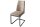 Chaise à bascule sans accoudoirs Taupe Noir Tissu Métal