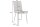Chaise de salle à manger Taupe Noir sans accoudoirs Tissu Moderne