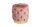 Tabouret Rose Or en velours métal Ø 37 cm H : 38 cm petit