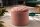Tabouret en velours avec espace de rangement Rose Ø 50 cm H : 43 cm Chesterfield