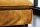 Tabouret rembourré velours jaune 100 cm de long housse lavable