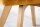 Chaise de bureau pivotante Retro en velours bois jaune naturel