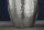 Set de 2 vases décoratifs en métal martelé unique en argent