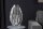 Vase décoratif en métal martelé H : 44 cm pièce unique en argent