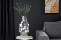 Vase décoratif en argent martelé 45 cm de...