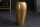 Vase décoratif fait main H : 50 cm martelé pièce unique en or