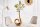 Vase décoratif en métal doré fait main H : 47 cm SIXTEN