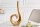 Vase décoratif en métal doré fait main H : 47 cm SIXTEN