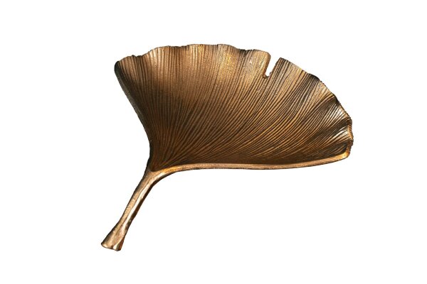 Coupe décorative en or fait main L : 33 cm Ginko Design Asiatique