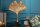 Statue décorative en métal Asiatique 34cm or Ginko Design fait main