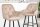 Chaise de bar Chesterfield en velours métal crème beige noir