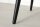 Tabouret de bar velours métal jaune noir Chesterfield