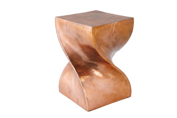 Table dappoint en cuivre fait main H : 45 cm Métal