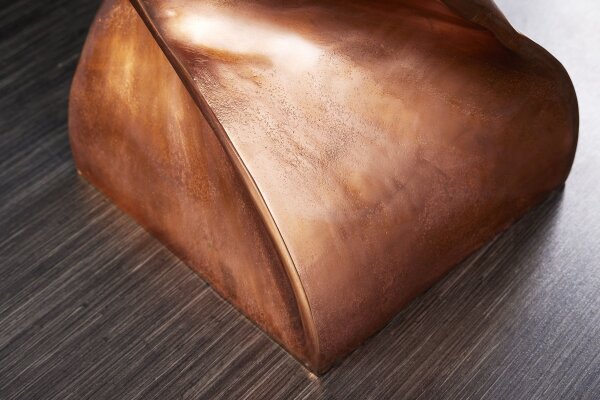 Table dappoint en cuivre fait main H : 45 cm Métal