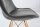 Chaise de salle à manger velours métal gris or Scandinave