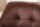 Chaise pivotante Marron Naturel en tissu bois sans roulettes avec accoudoirs