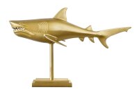 Statue décorative en métal Requin poisson...