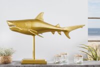 Statue décorative en métal Requin poisson...