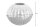 Vase métal rond Ø 30 cm martelé en or fait main