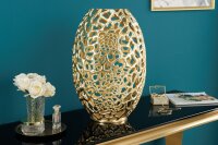 Vase décoratif en métal H : 50 cm grand en...
