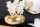Vase décoratif en métal doré Ø 35 cm Oriental martelé