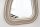 Miroir mural Moderne Greige H : 100 cm design asymétrique