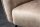 Fauteuil à oreilles velours beige crème avec accoudoirs Chesterfield