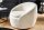 Fauteuil pivotant Bouclé Blanc L : 76 cm Tissu Teddy Retro