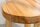 Tabouret en teck naturel L : 30 cm Trépied Campagne