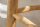 Tabouret en teck naturel L : 30 cm Trépied Campagne
