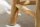 Tabouret en teck naturel L : 30 cm Trépied Campagne