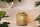 Lanterne porte-bougie Fer H : 20 cm pour bougies Vert Or Travail manuel