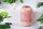 Lanterne pour bougies H : 30 cm Rose Or en fer