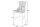 Tabouret de bar velours acier inoxydable bleu argent Chesterfield