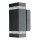 Applique murale LED IP44 ext&eacute;rieure carr&eacute;e r&eacute;sistante aux intemp&eacute;ries Up Down
