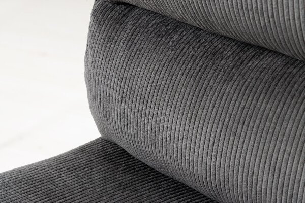 Chaise de bar réglable en hauteur Cordon Métal Gris Noir pivotant
