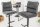 Chaise de bar réglable en hauteur Cordon Métal Gris Noir pivotant