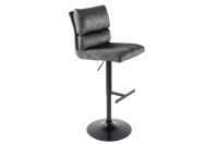 Tabouret de bar r&eacute;glable en hauteur pivotant...