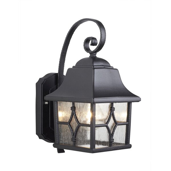 Lampe dextérieur noire Rustique IP44 résistante aux intempéries KENT