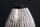 Vase décoratif en métal H : 32 cm en argent martelé à la main