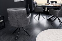 Chaise de bureau cuir tissu métal pivotant...