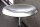 Chaise de bar sans dossier réglable en hauteur Métal chromé